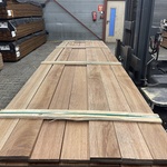 Ca. 138x Guyana Teak planken geschaafd , 16x140mm, lengte 400cm